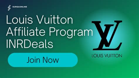 louis vuitton join affiliate program|inrdeals affiliate Louis Vuitton.